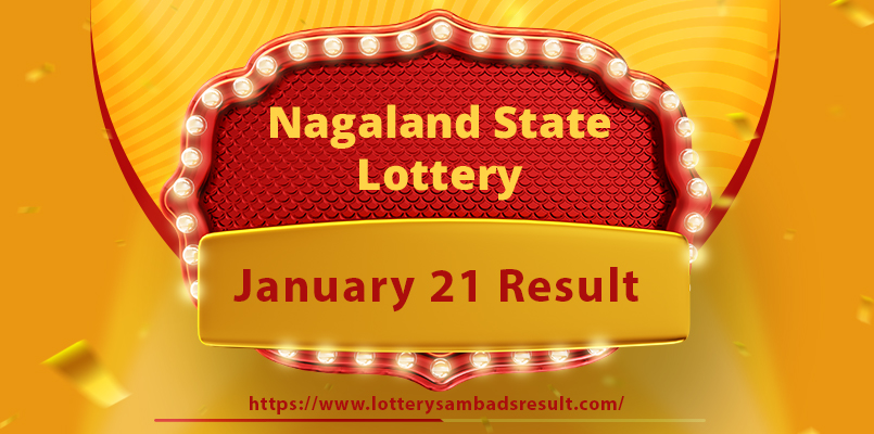 Nagaland Lottery sambad Result Today 21.01.2024