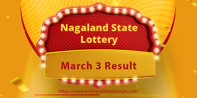 Lottery Sambad Today Result 3/3/2024