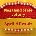 Lottery Result Today 4/4/2024